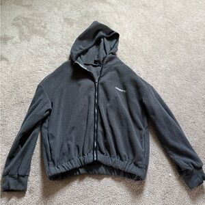 FashionStyle Gray Fleece Jacket